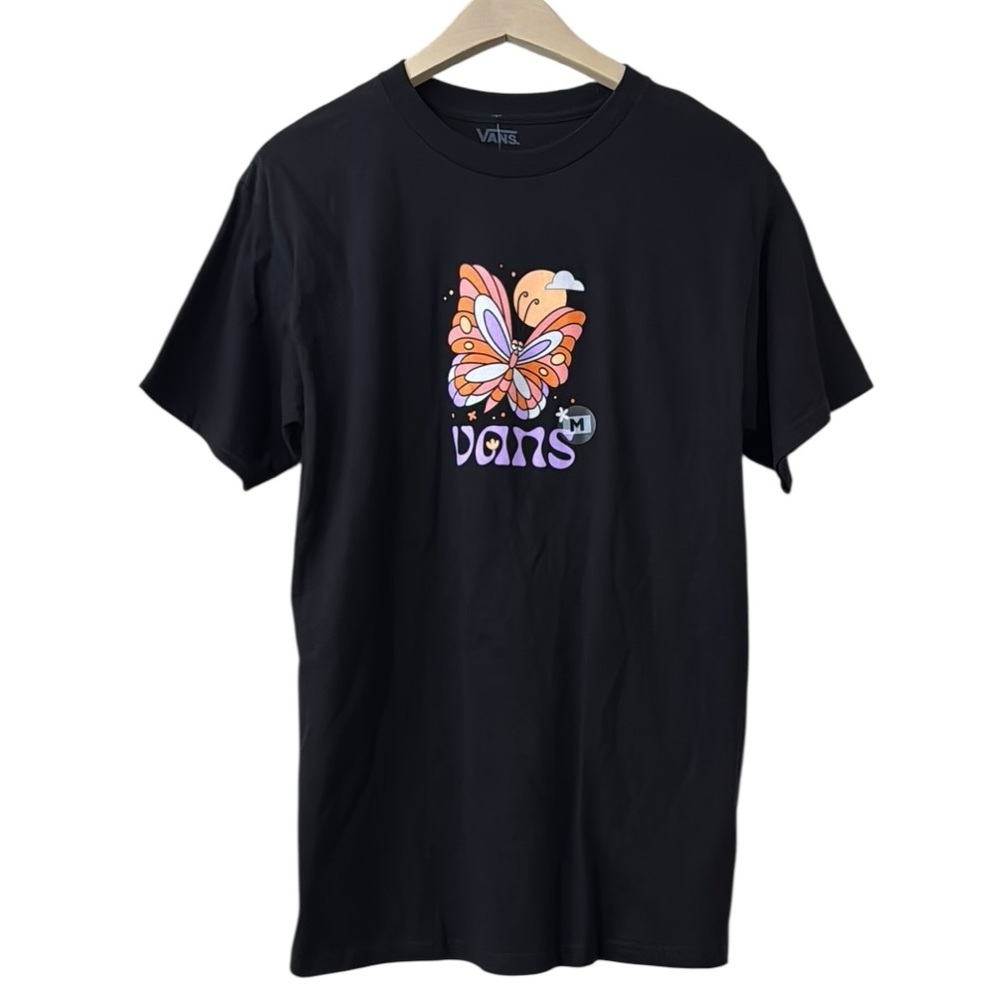 Vans Flutter High Graphic Tee - Black - Size Medium